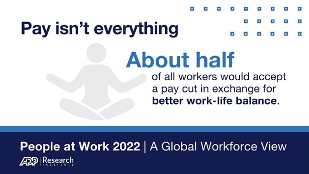 People at Work Report Graphic | Pay isn't everything
